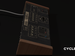 arp little brother vintage synthesizer 3D मॉडल