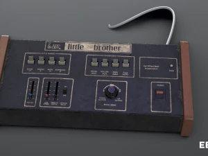 arp little brother vintage synthesizer 3D Model
