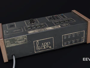 arp little brother vintage synthesizer 3D Model