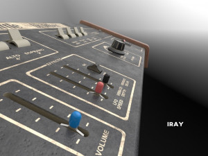 arp little brother vintage synthesizer 3D मॉडल