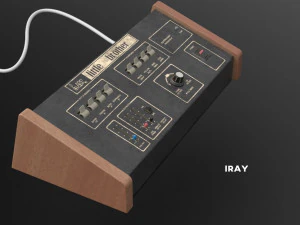 arp little brother vintage synthesizer 3D Model