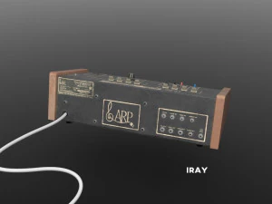 arp little brother vintage synthesizer 3D Model