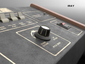 arp little brother vintage synthesizer 3D Model