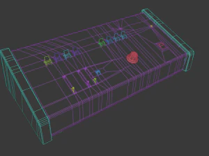 arp little brother vintage synthesizer 3D Model
