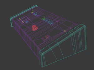 arp little brother vintage synthesizer 3D Model