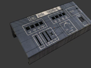 arp little brother vintage synthesizer 3D Model