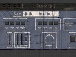 arp little brother vintage synthesizer 3D मॉडल