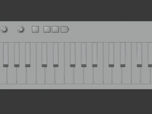 arturia keystep midi keyboard 3D Model