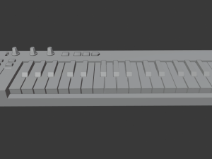 arturia keystep midi keyboard Modèle 3D