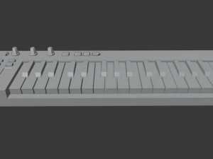 arturia keystep midi keyboard 3D Model
