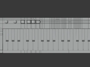 arturia keystep midi keyboard 3D Model