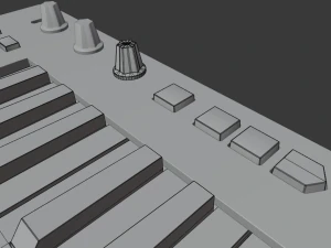 arturia keystep midi keyboard 3D Model