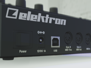 elektron digitakt Modelo 3D