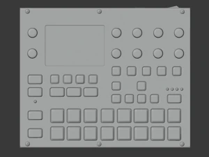 전자 디지털 3D 모델