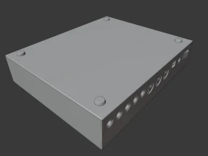 전자 디지털 3D 모델