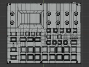 전자 디지털 3D 모델