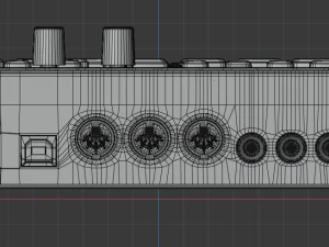 전자 디지털 3D 모델