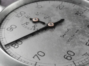 british wwii raf stopwatch 3D Model