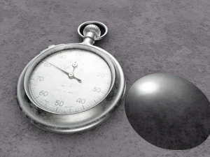 british wwii raf stopwatch 3D Model