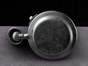 british wwii raf stopwatch 3D Modell