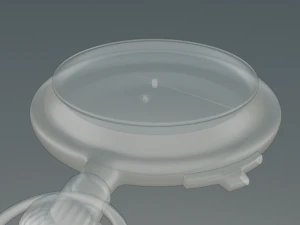 british wwii raf stopwatch 3D Model