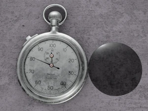 british wwii raf stopwatch 3D Model