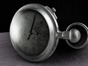 british wwii raf stopwatch 3D Modell