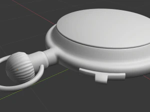 british wwii raf stopwatch 3D Model