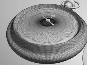british wwii raf stopwatch 3D Model