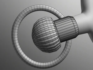 british wwii raf stopwatch 3D Model