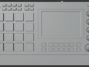 akai mpc live ii Model 3D