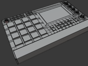 akai mpc live ii Model 3D