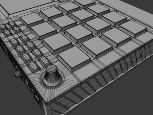 akai mpc live ii Model 3D
