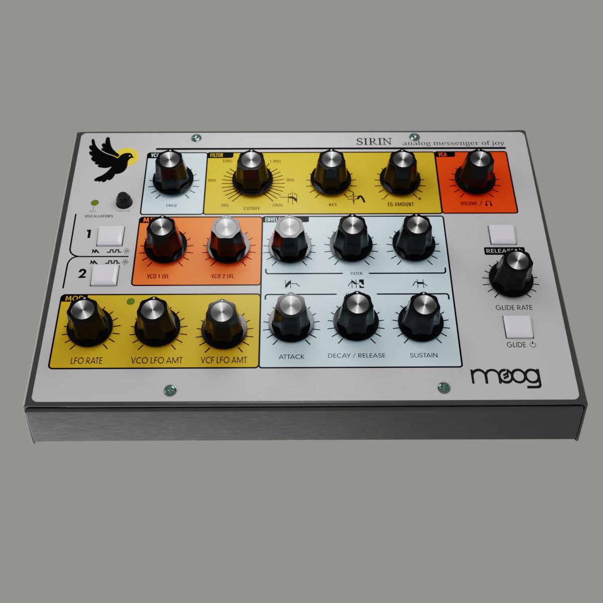 moog sirin 3D Model .c4d .max .obj .3ds .fbx .stl .blend 