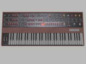 sequential prophet 5 3D Model