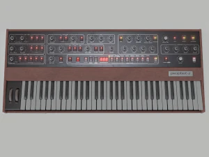 sequentielle Prophet 5 3D Modell