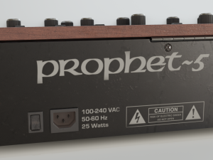 sequential prophet 5 Modèle 3D