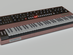 sequential prophet 5 Modèle 3D