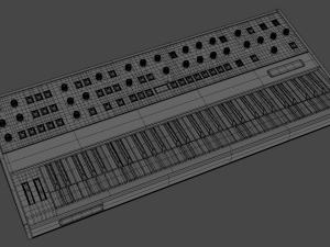 sequential prophet 5 Modèle 3D