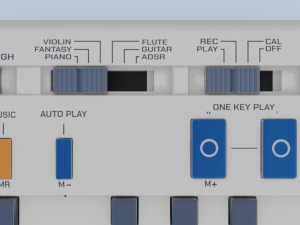 casio tone vl-1 3D-Modell