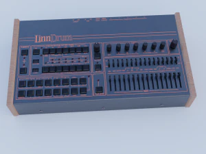 linndrum Modelo 3D