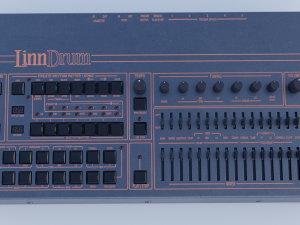 linndrum Modèle 3D