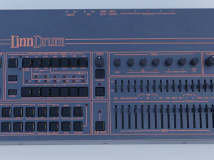 linndrum 3D Model