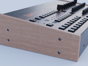 linndrum Modèle 3D