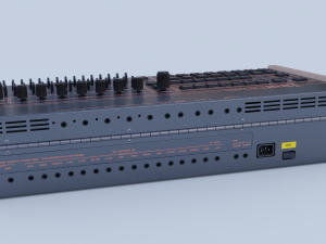 linndrum Modèle 3D