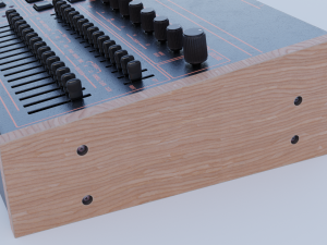 linndrum Modèle 3D