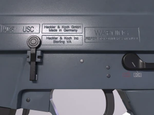 hk usc Modelo 3D