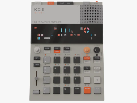 Teenage engineering EP133 KO II 3D Model