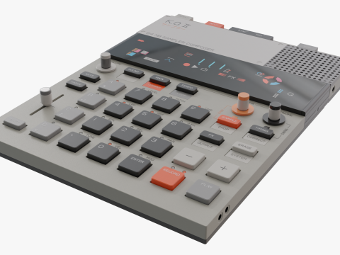 Teenage engineering EP133 KO II 3D Model