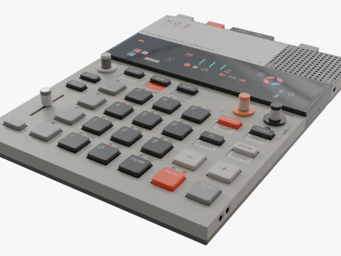 Teenage engineering EP133 KO II 3D Model